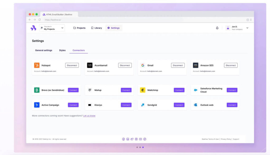 beefree features pros cons