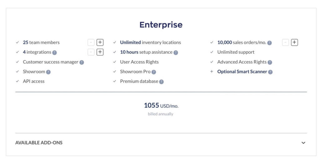 inflow inventory price pricing plans