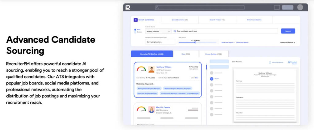 recruiterpm features pros cons