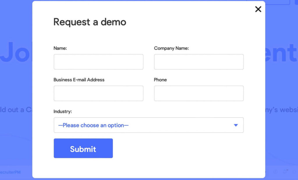 recruiterpm price pricing plans