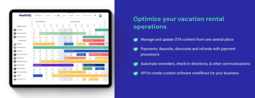 hostfully review property rental