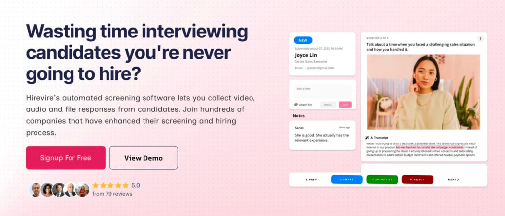 hirevire review resoftview screening software